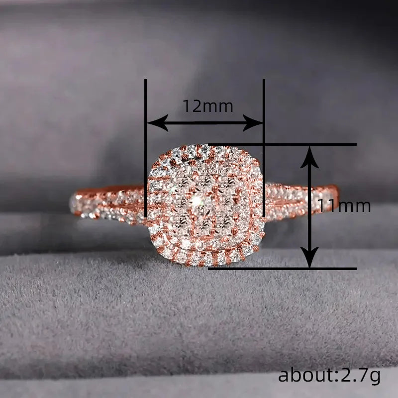 Roselle Sparkling CZ Ring