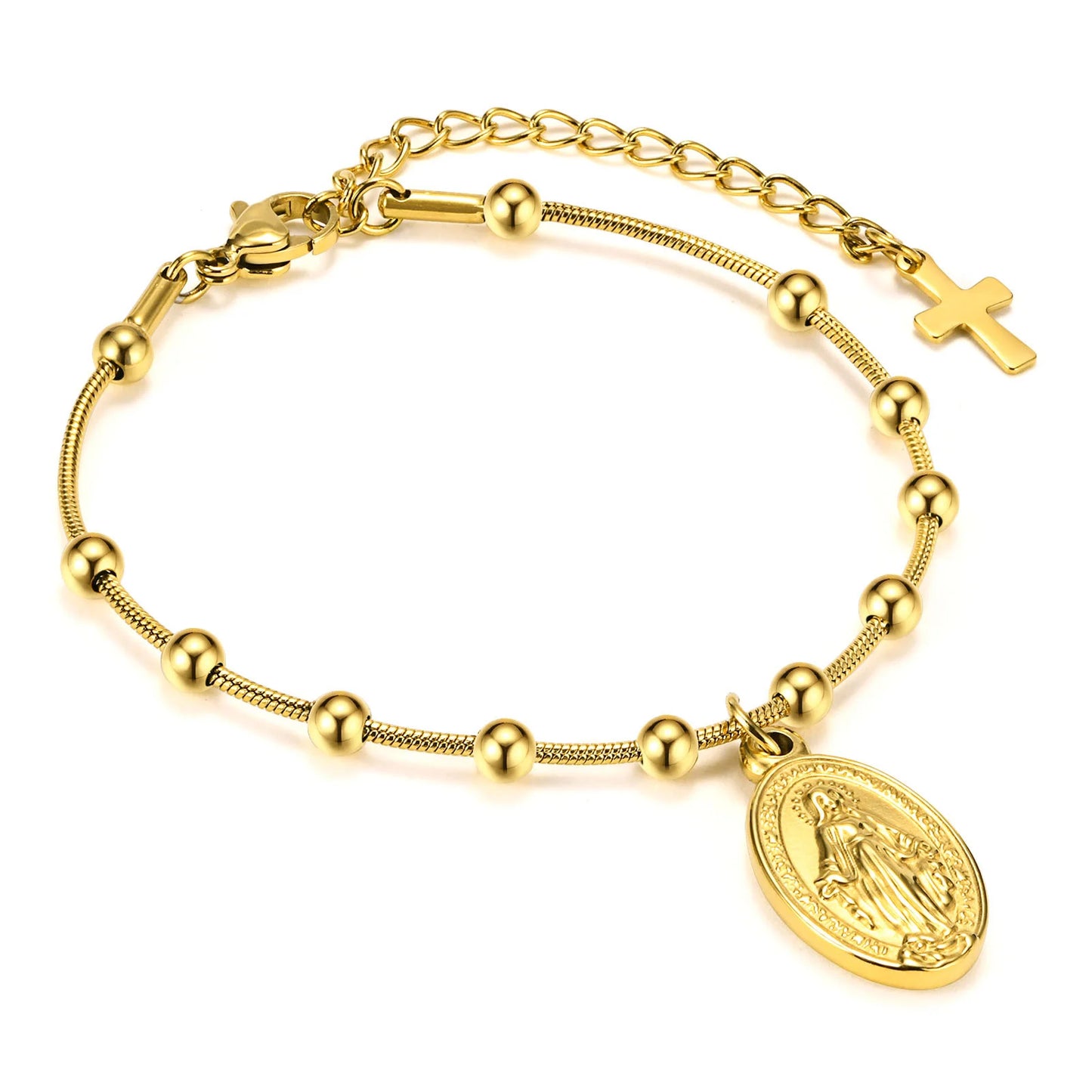 Aurora Twist Paperclip Chain Bracelet