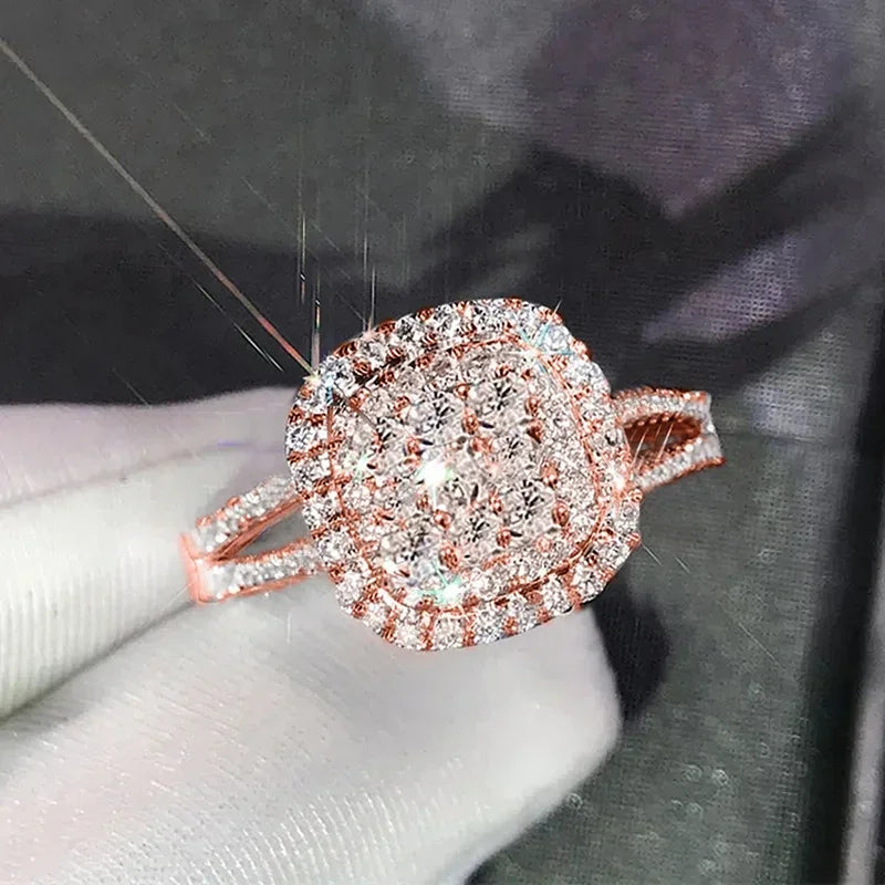 Roselle Sparkling CZ Ring