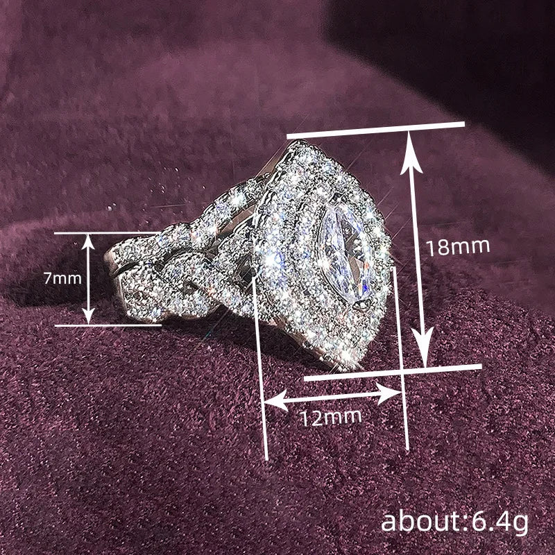 Marquise Radiance Ring