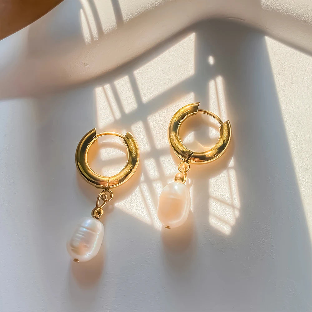 Aurielle Freshwater Pearl Drop Earrings
