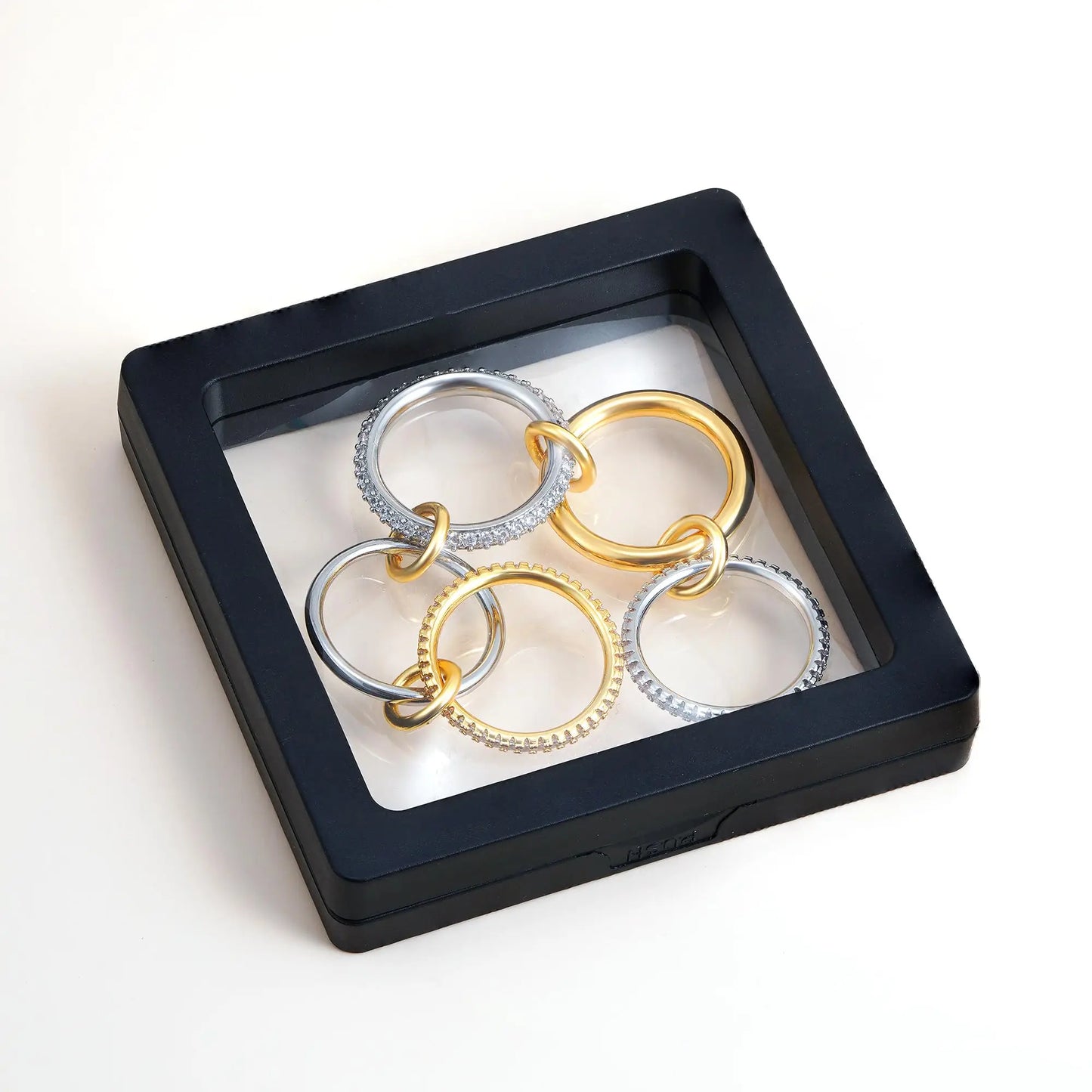 Bague double-layer Élégance